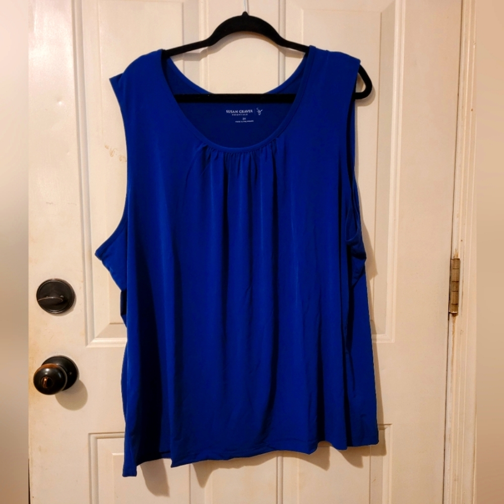 Susan Graver sleeveless 3X